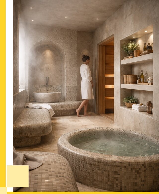 Строительство бани с хамамом в Волгограде от 779325 р. | ЭриданВлг