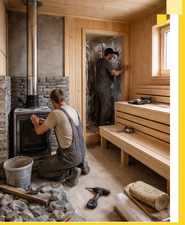 Строительство и изготовление бань под ключ в Волгограде