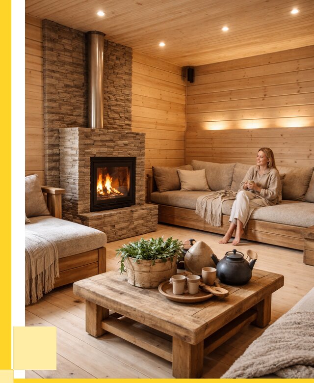 Проект бани с комнатой отдыха в Волгограде от 36369 р. | ЭриданВлг