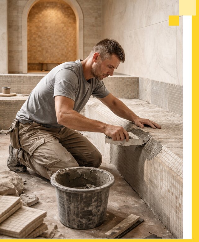 Строительство эксклюзивных хамамов под ключ в Волгограде