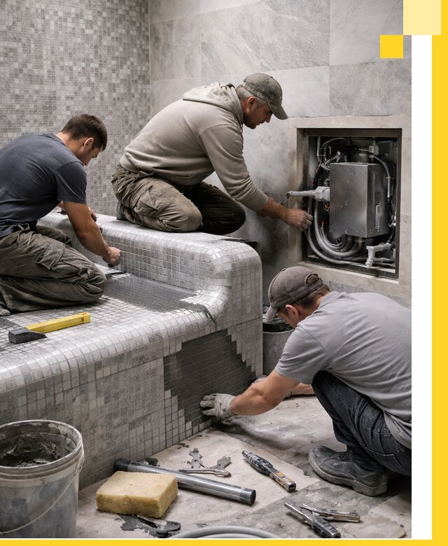 Проекты хамамов под ключ в Волгограде и дизайн и строительство