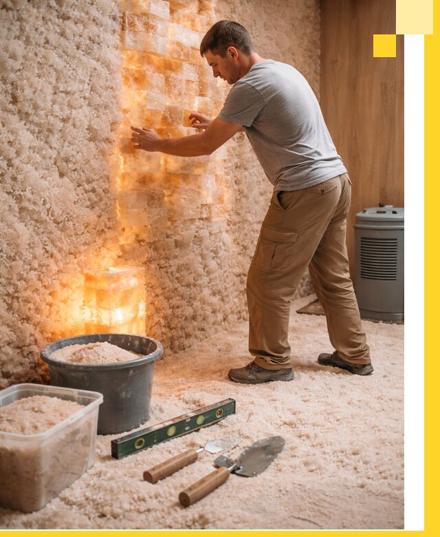 Проектирование и монтаж соляных комнат в Волгограде под ключ