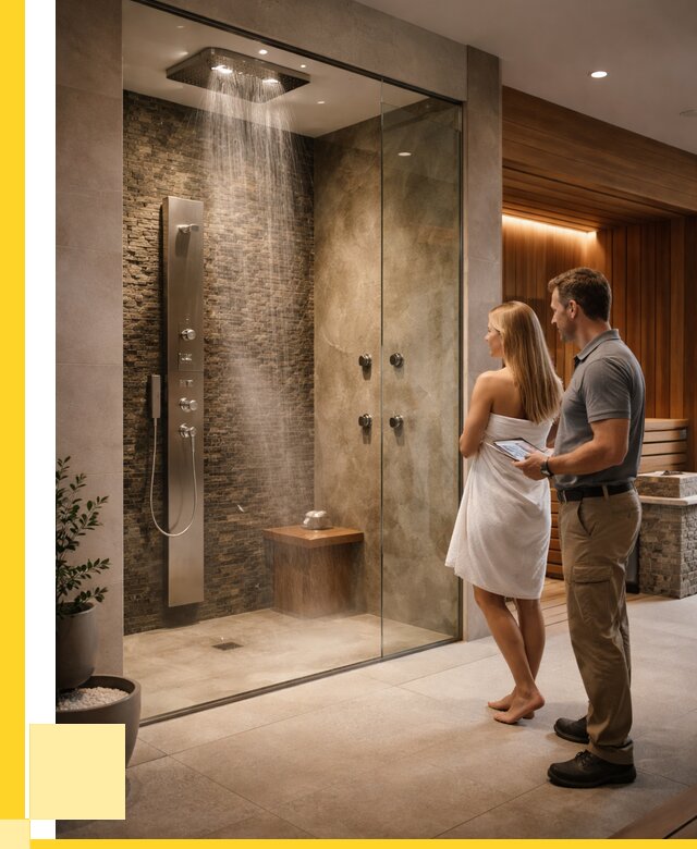 Купить душ впечатлений для дома в Волгограде от 88324 р. | ЭриданВлг